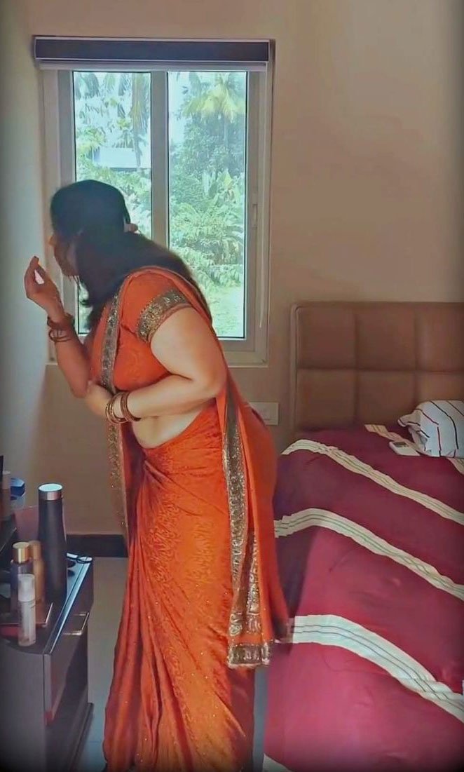 Orange Saree
