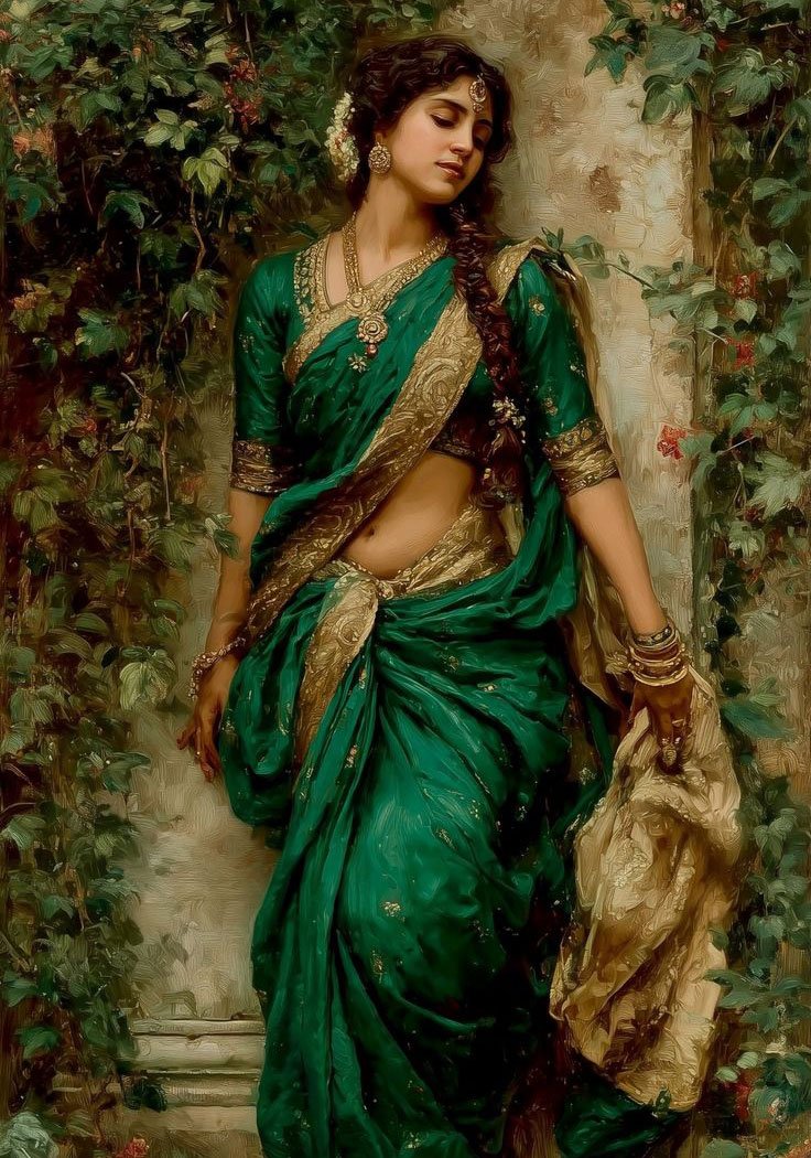 Green Silk Saree Featured