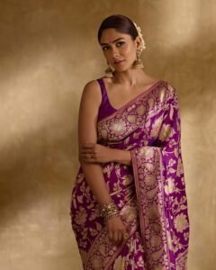 purple-silk-saree_murnal-thakur